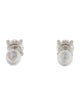 Earrings Platinum Lab-Grown 2.01ctw Round Diamond Stud Earrings