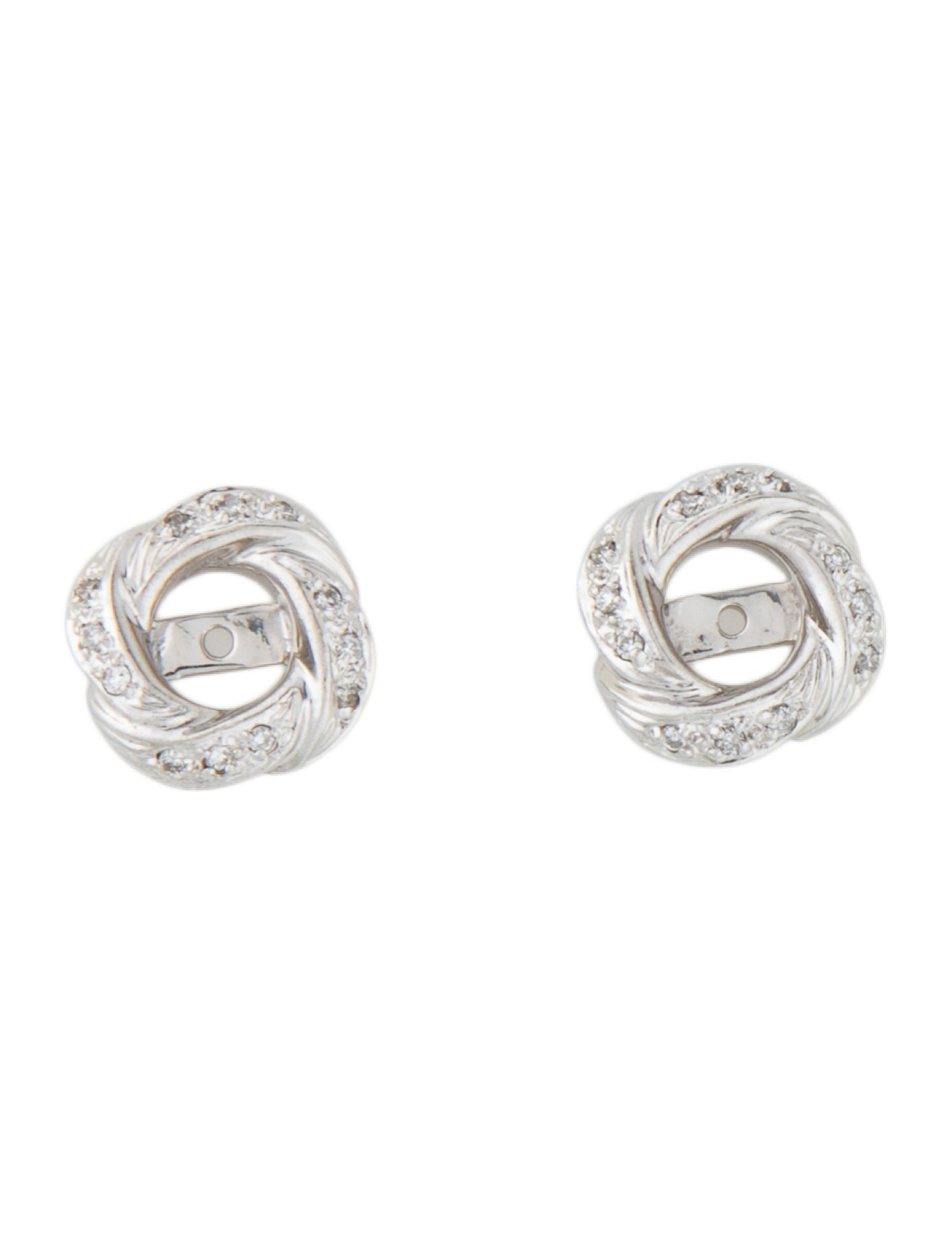 Earrings 14K Diamond Earring Enhancers