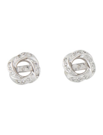 Earrings 14K Diamond Earring Enhancers