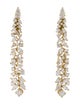 Earrings 18K 5.79ctw Diamond Mixed Cut Drop Earrings