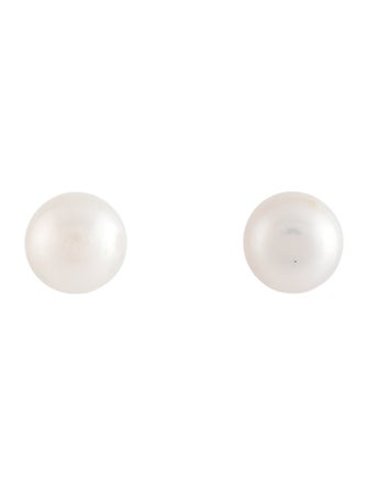 Earrings 18K Pearl Stud Earrings