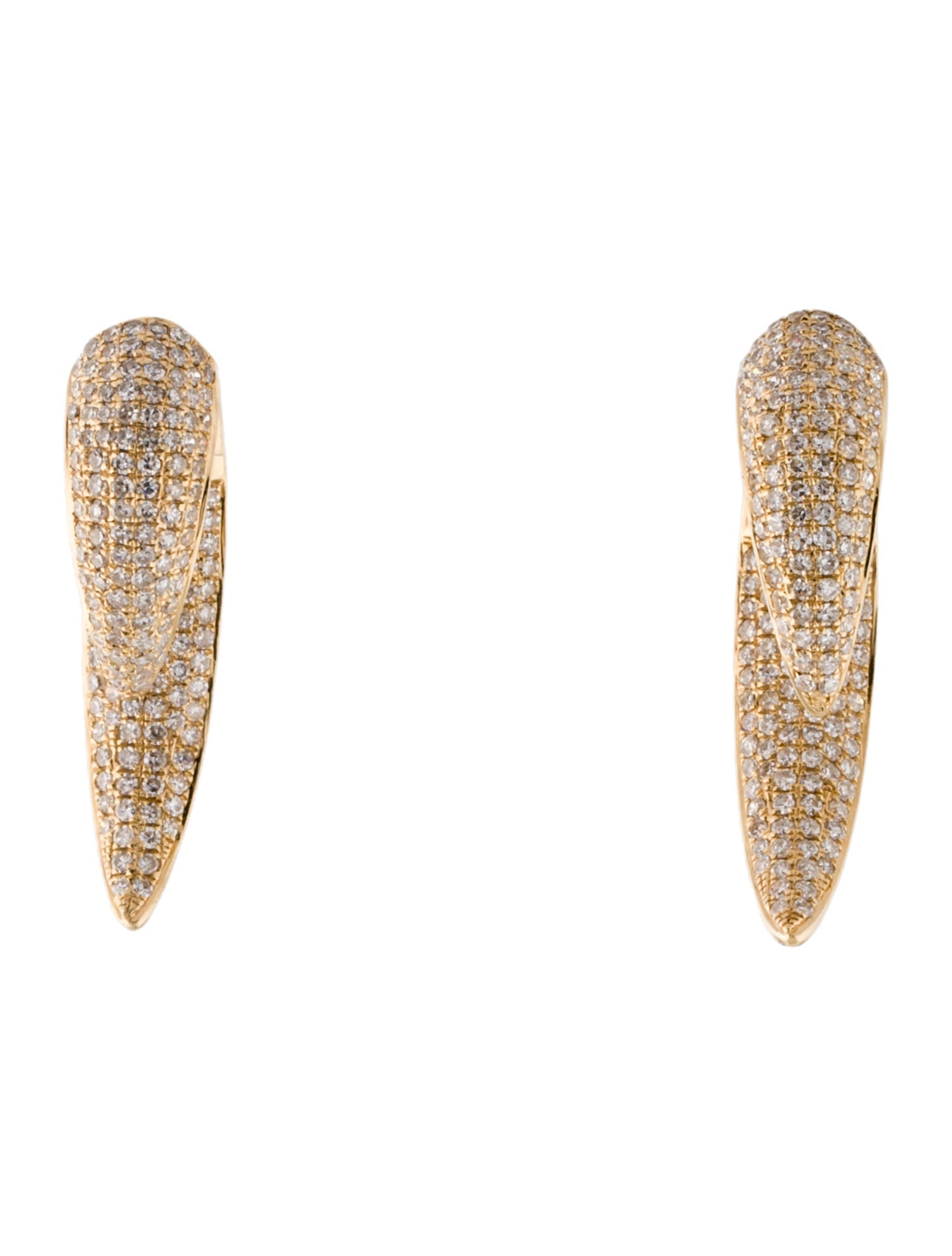 Earrings 14K Diamond Drop Earring