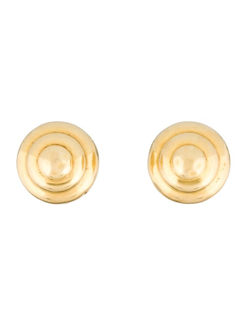 Earrings 18K Concentric Circle Clip-On Earrings