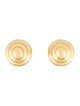 Earrings 18K Concentric Circle Clip-On Earrings