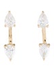 Earrings 14K 1.44ctw Lab-Grown Diamond Drop Earrings