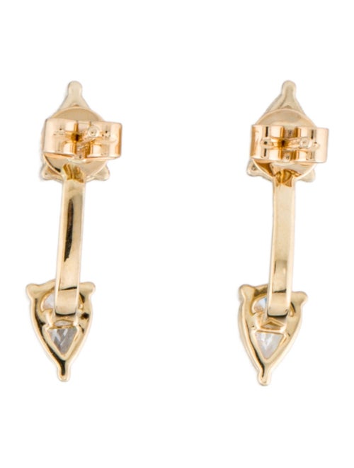 Earrings 14K 1.44ctw Lab-Grown Diamond Drop Earrings