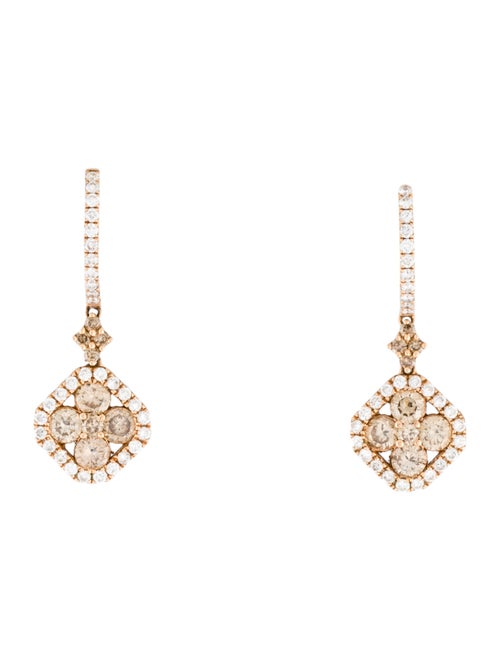 Earrings 18K 1.59ctw Diamond Drop Earrings