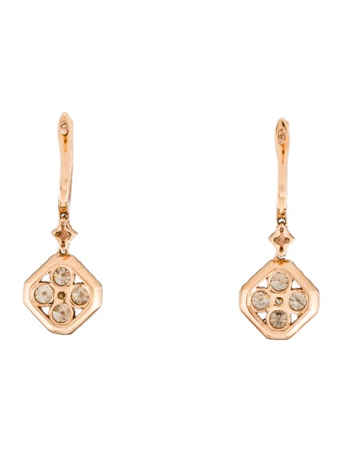 Earrings 18K 1.59ctw Diamond Drop Earrings