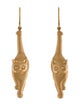 Earrings Gallen Benson 14K Cat Drop Earrings