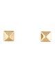 Earrings 14K Pyramid Studs