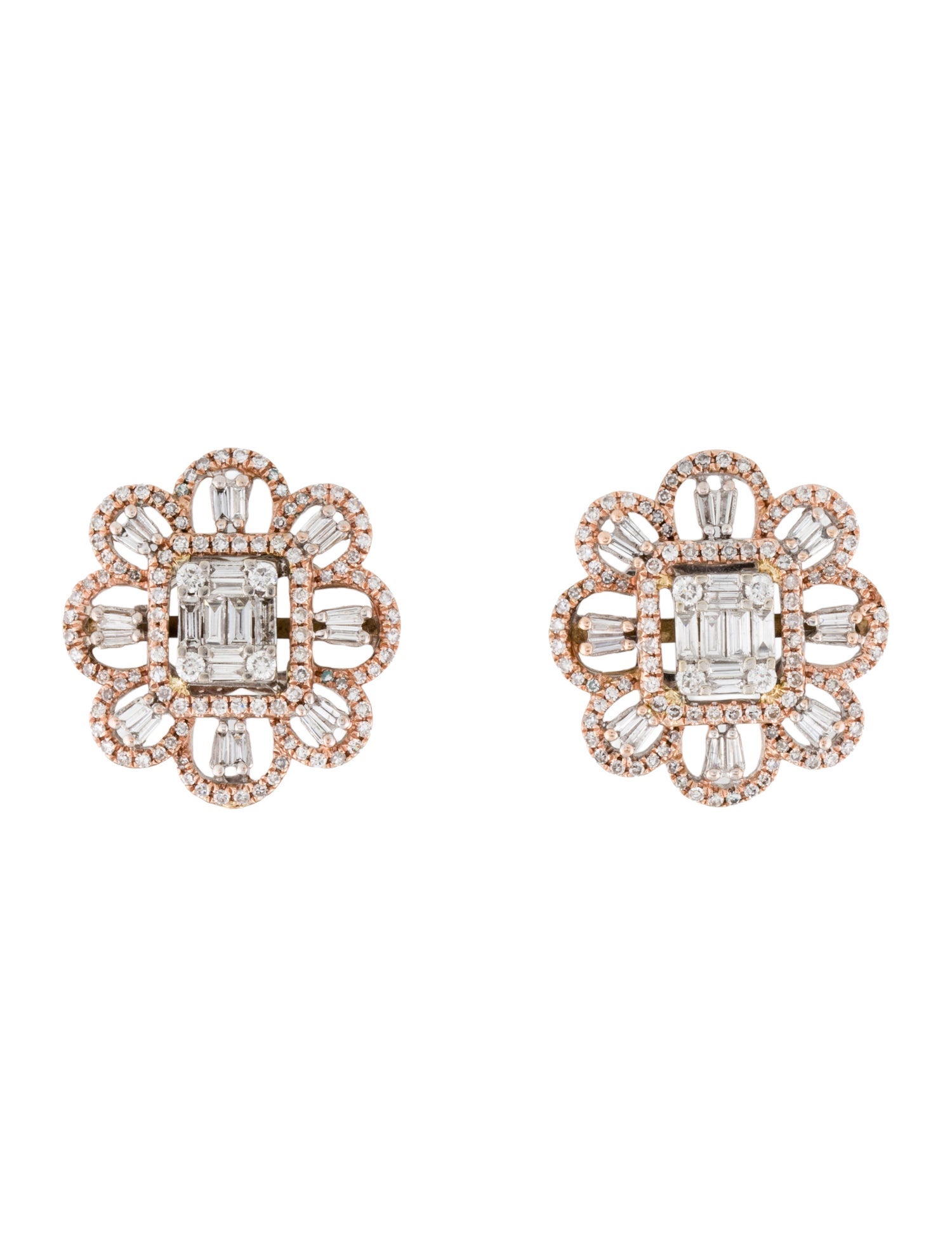 Earrings 14K 1.16ctw Diamond Stud