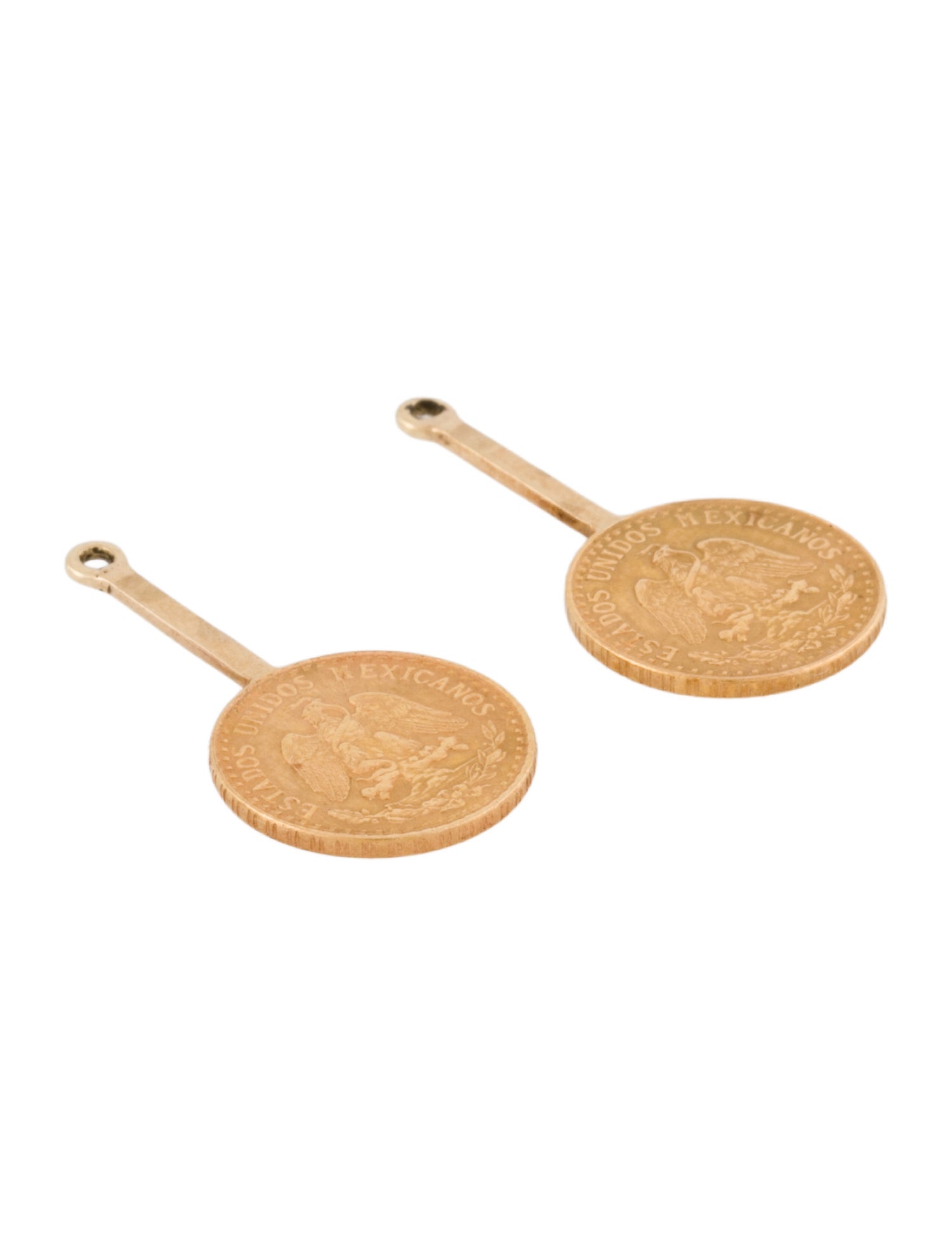 Earrings Dos Pesos Coin Earring Jackets