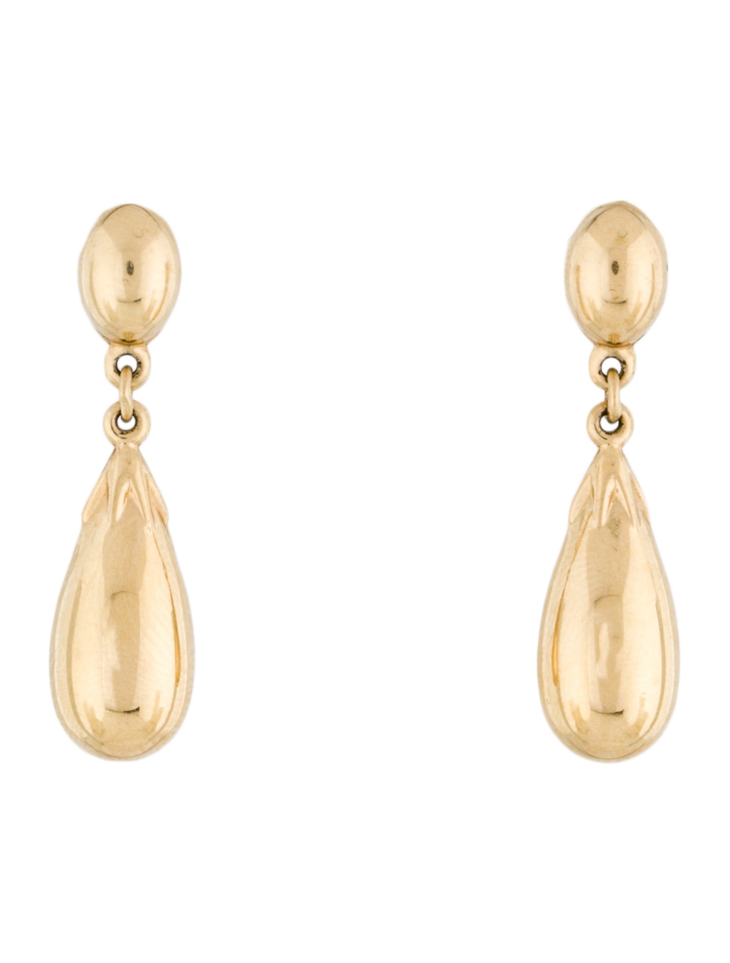 Earrings 14K Teardrop Drop