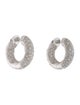 Earrings 18K Diamond Huggie Hoop Earrings