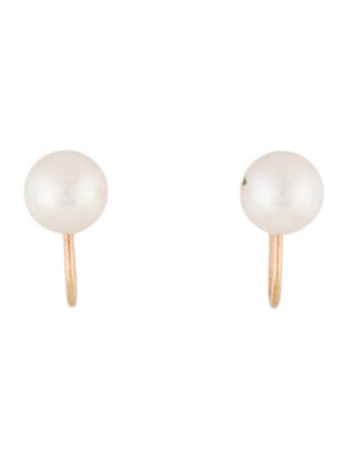 Earrings 14K Pearl Screw Back Earrings