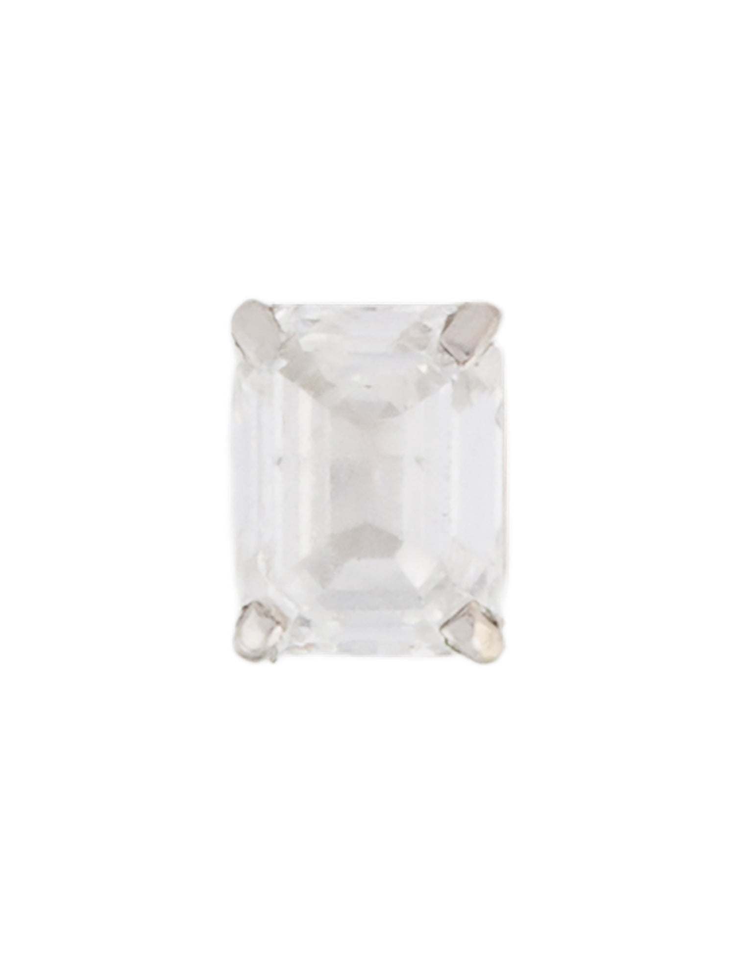 Earrings 14K Lab-Grown Diamond Single Stud Earring