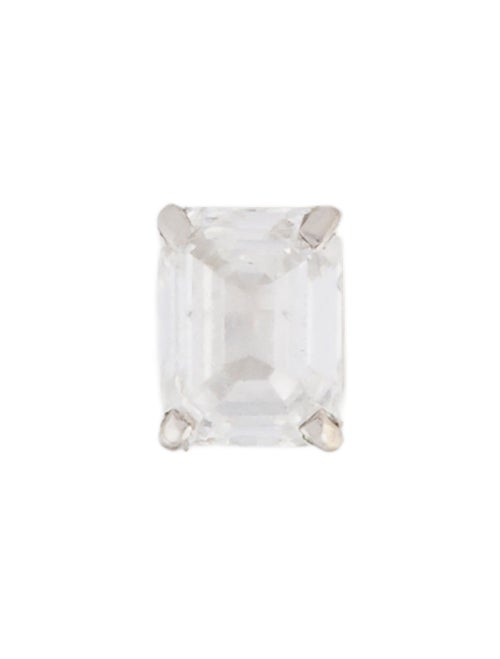 Earrings 14K Lab-Grown Diamond Single Stud Earring