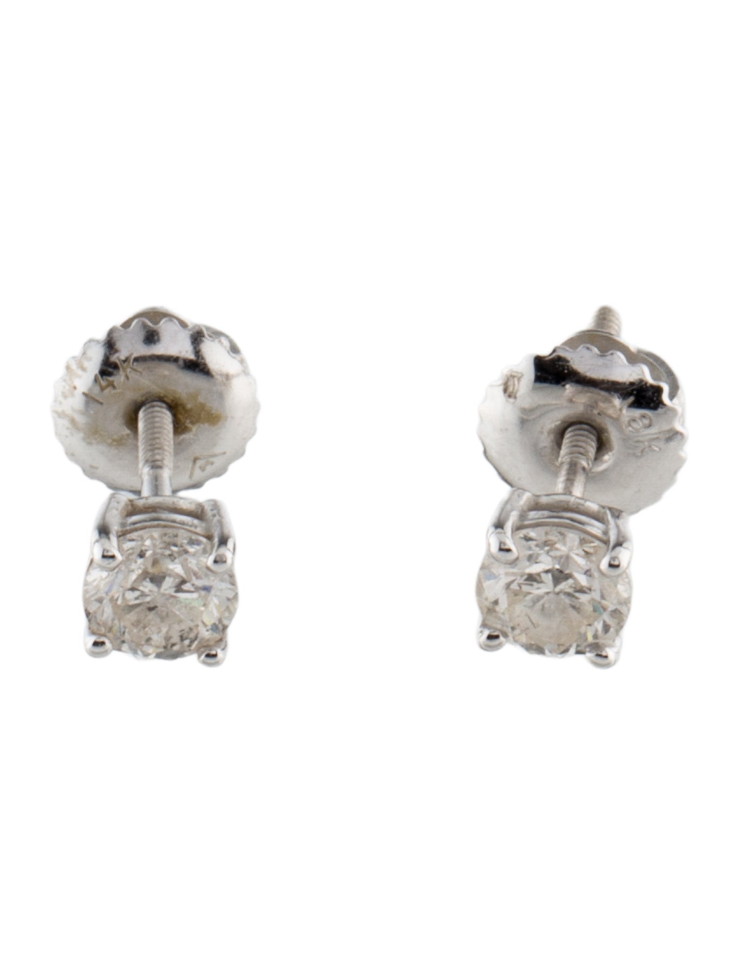 Earrings 18K Diamond Stud Earrings