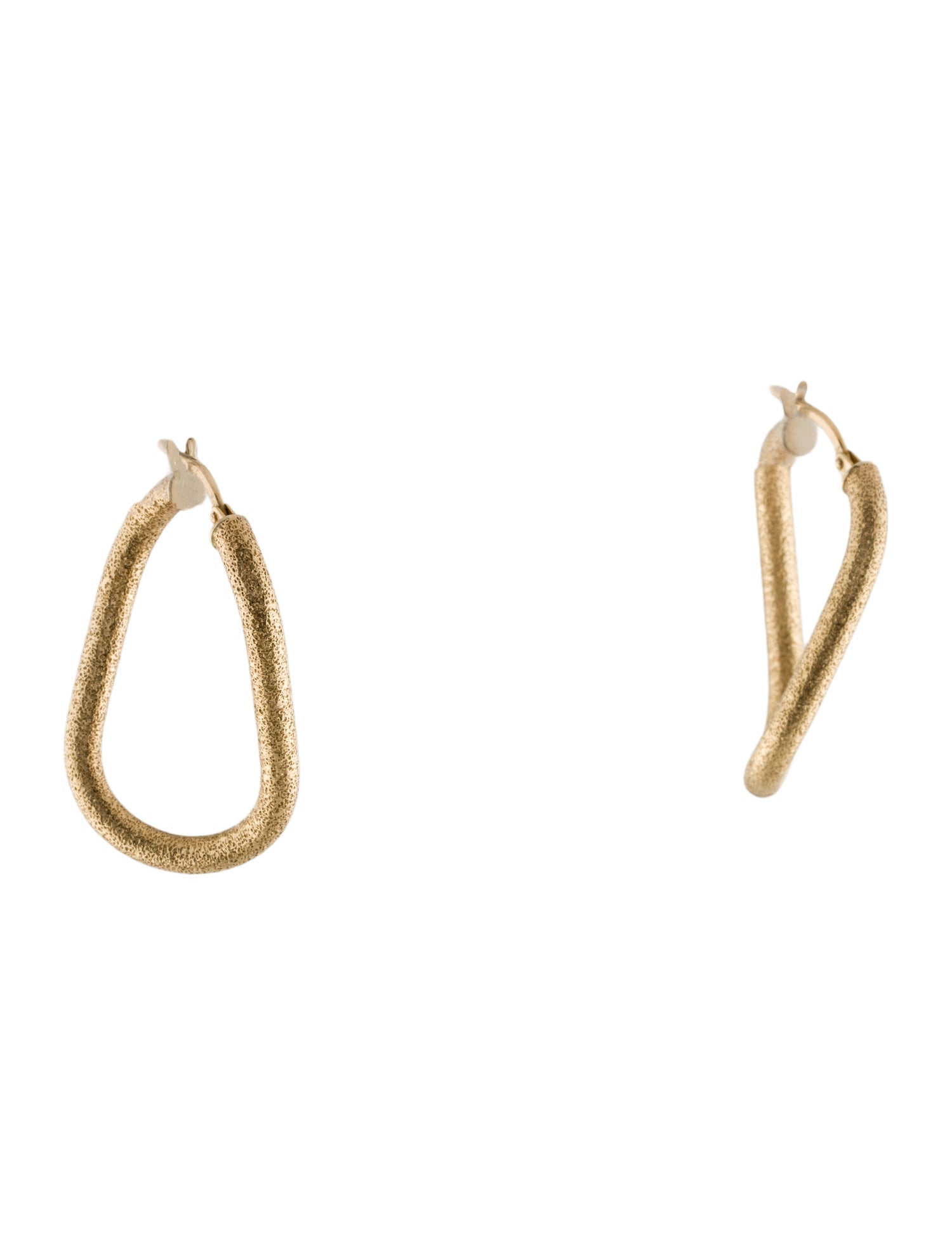 Earrings 14K Twisted Hoop