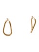 Earrings 14K Twisted Hoop Earrings