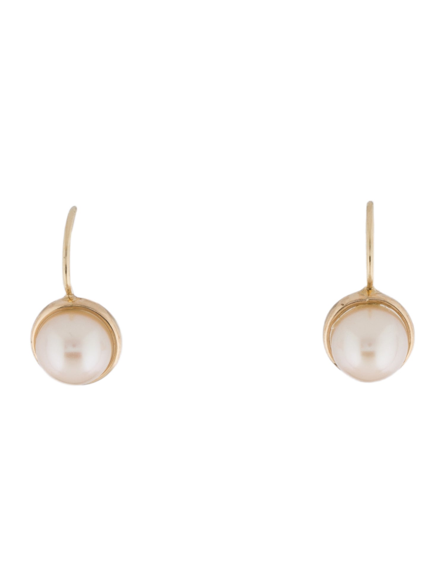 Earrings 14K Pearl Drop Earrings