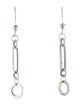 Earrings 18K Geometric Drop Earrings