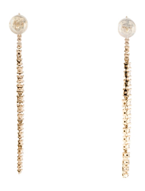 Earrings 14K Diamond Drop Earrings