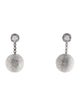 Earrings 18K 18.04ctw Diamond Ball Drop Earrings