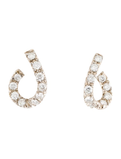 Earrings 2.40ctw Diamond Hoop Earrings