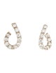 Earrings 2.40ctw Diamond Hoop Earrings