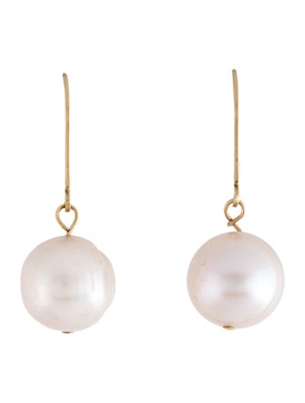 Earrings 14K Pearl Drop Earrings