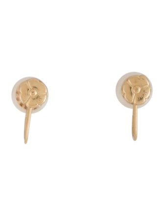 Earrings 14K Pearl Clip-On Earrings