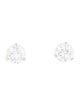 Earrings Platinum 3.90ctw Lab-Grown Stud Earrings