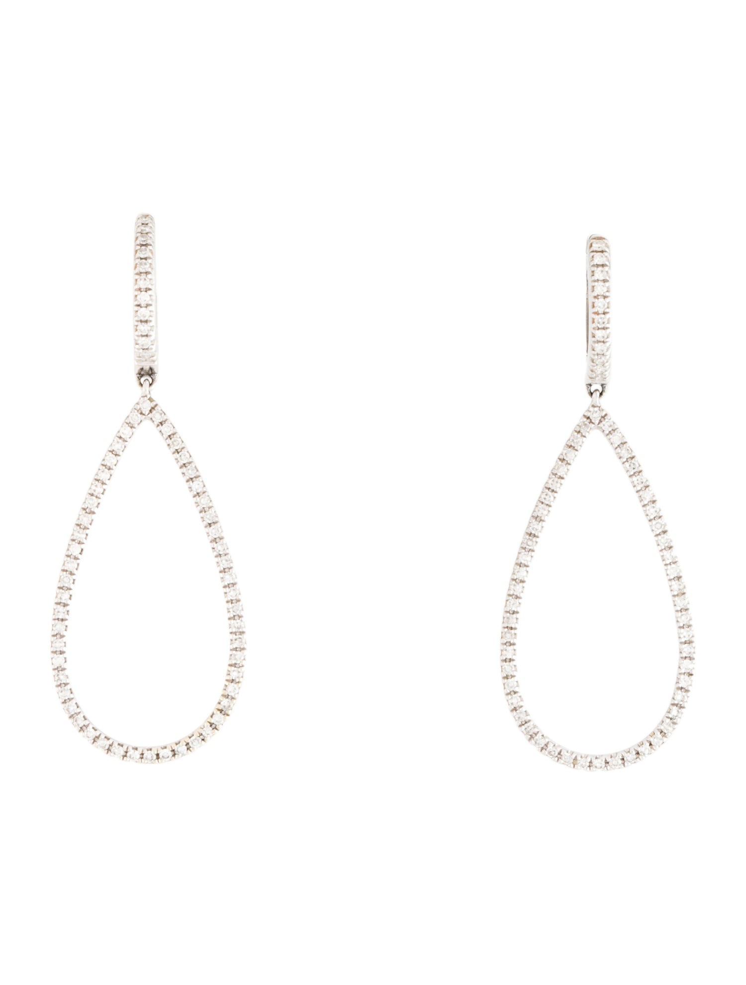 Earrings 14K Diamond Drop