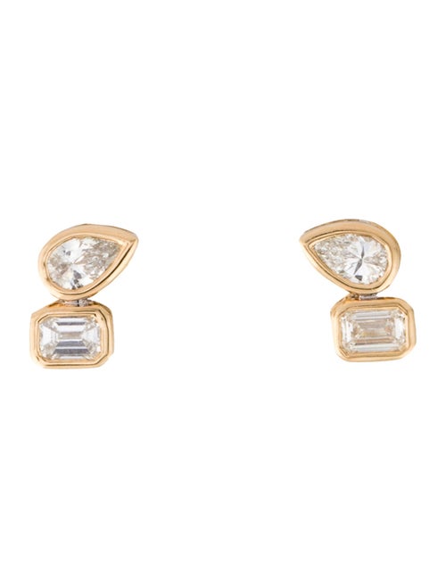 Earrings 18K Diamond Stud Earrings