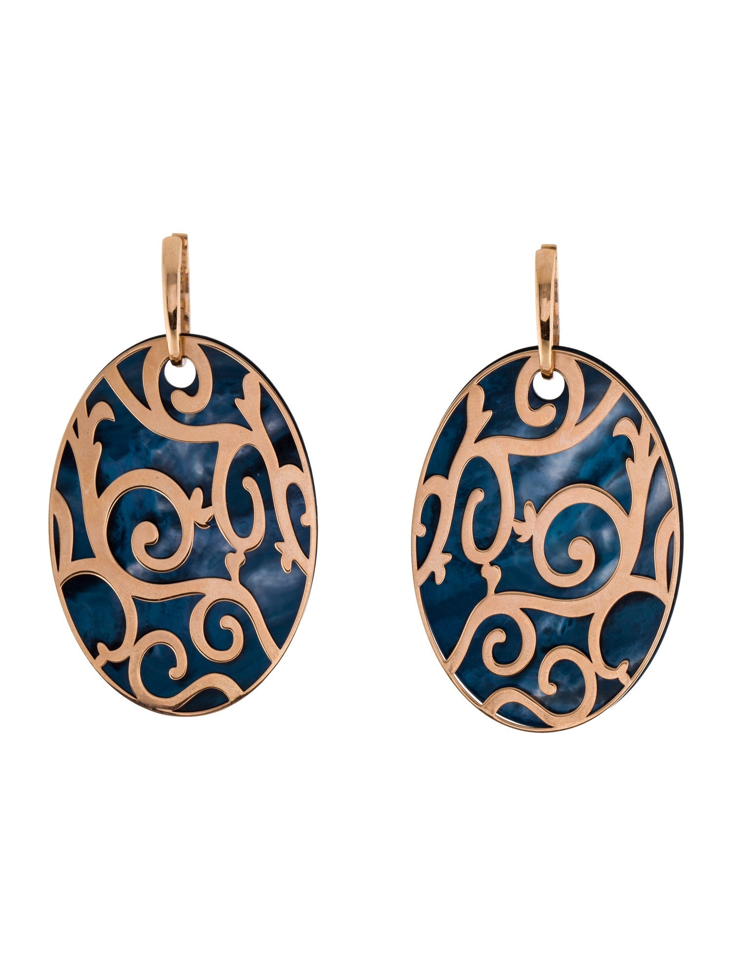 Mattioli 18K Mother of Pearl Interchangeable Drop Siriana Earrings