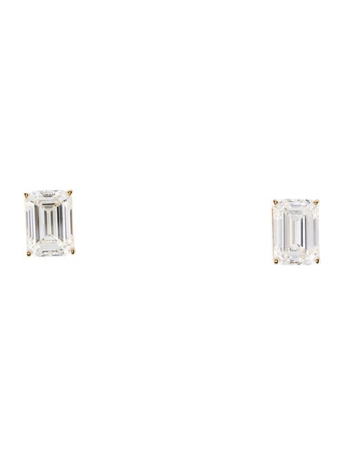 Earrings 14K 9.52ctw Lab-Grown Diamond Stud Earrings