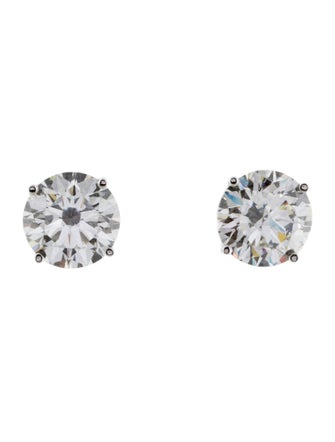 Earrings 14K 4.19ctw Lab-Grown Diamond Stud Earrings
