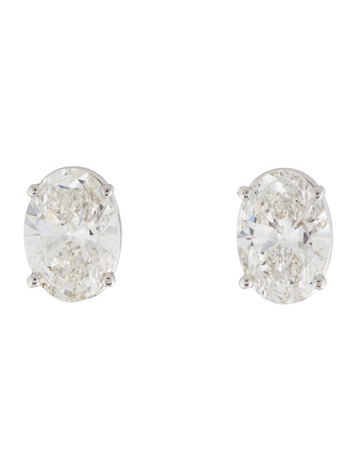 Earrings 14K 9.58ctw Lab-Grown Diamond Stud Earrings