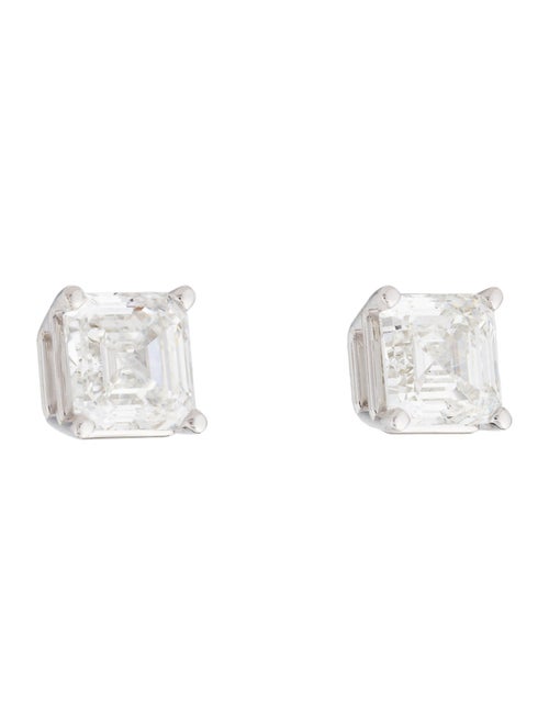 Earrings 14K 10.08ctw Lab-Grown Diamond Solitaire Stud Earrings