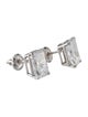 Earrings 14K 4.00ctw Lab-Grown Diamond Solitaire Stud Earrings