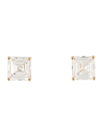 Earrings 14K 8.02ctw Lab-Grown Diamond Stud Earrings