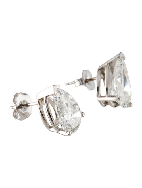 Earrings 14K 5.96ctw Lab-Grown Diamond Solitaire Stud Earrings