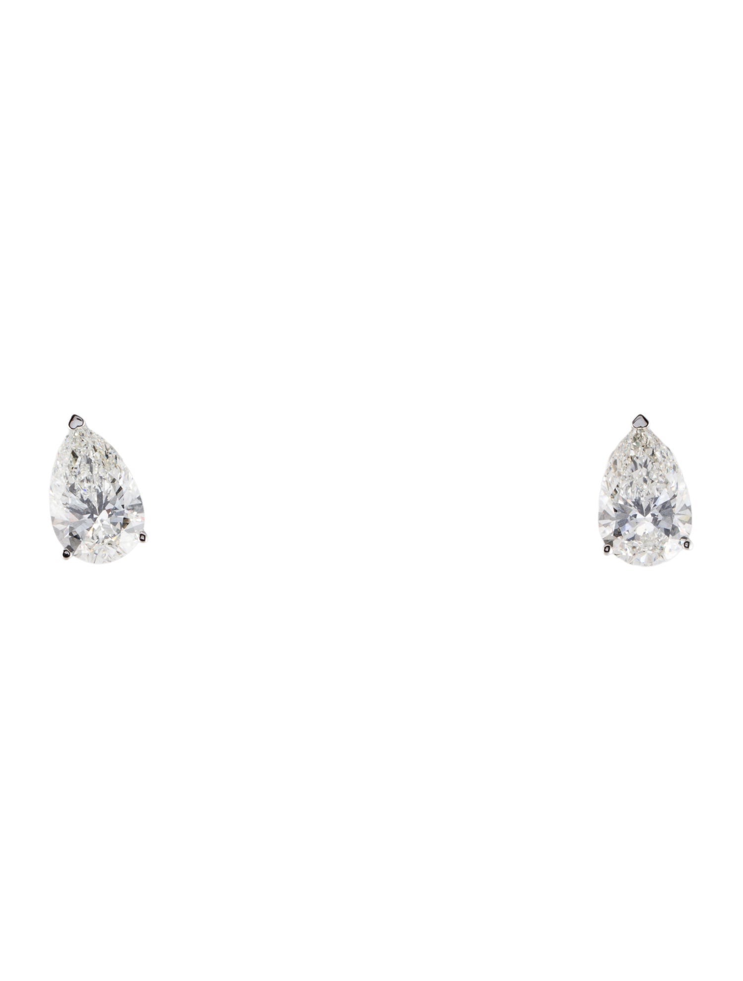 Earrings 14K 5.96ctw Lab-Grown Diamond Solitaire Stud