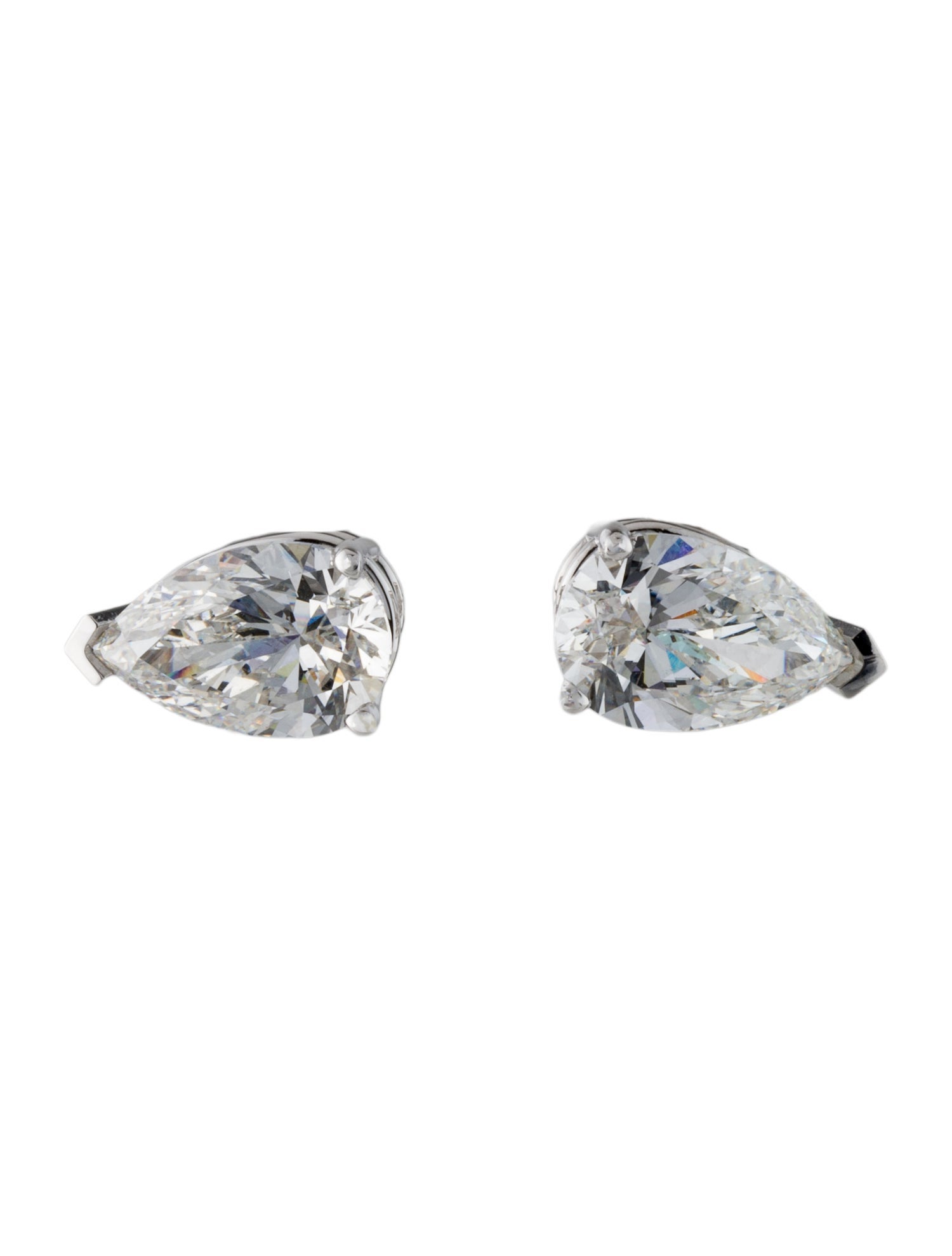 Earrings 14K 5.95ctw Lab-Grown Diamond Solitaire Stud