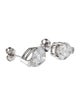 Earrings 14K 5.95ctw Lab-Grown Diamond Solitaire Stud Earrings