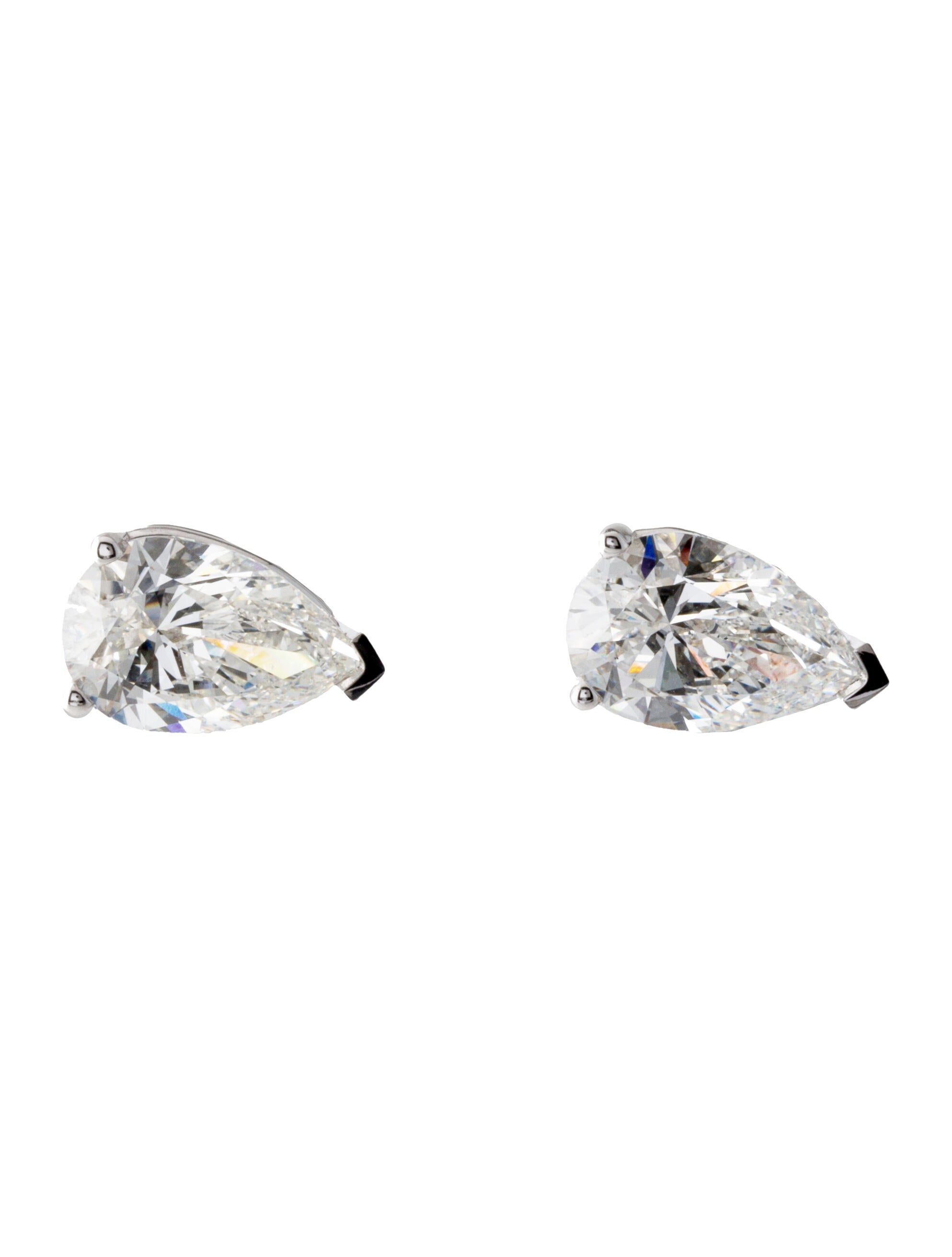 Earrings 14K 5.98ctw Lab-Grown Diamond Solitaire Stud