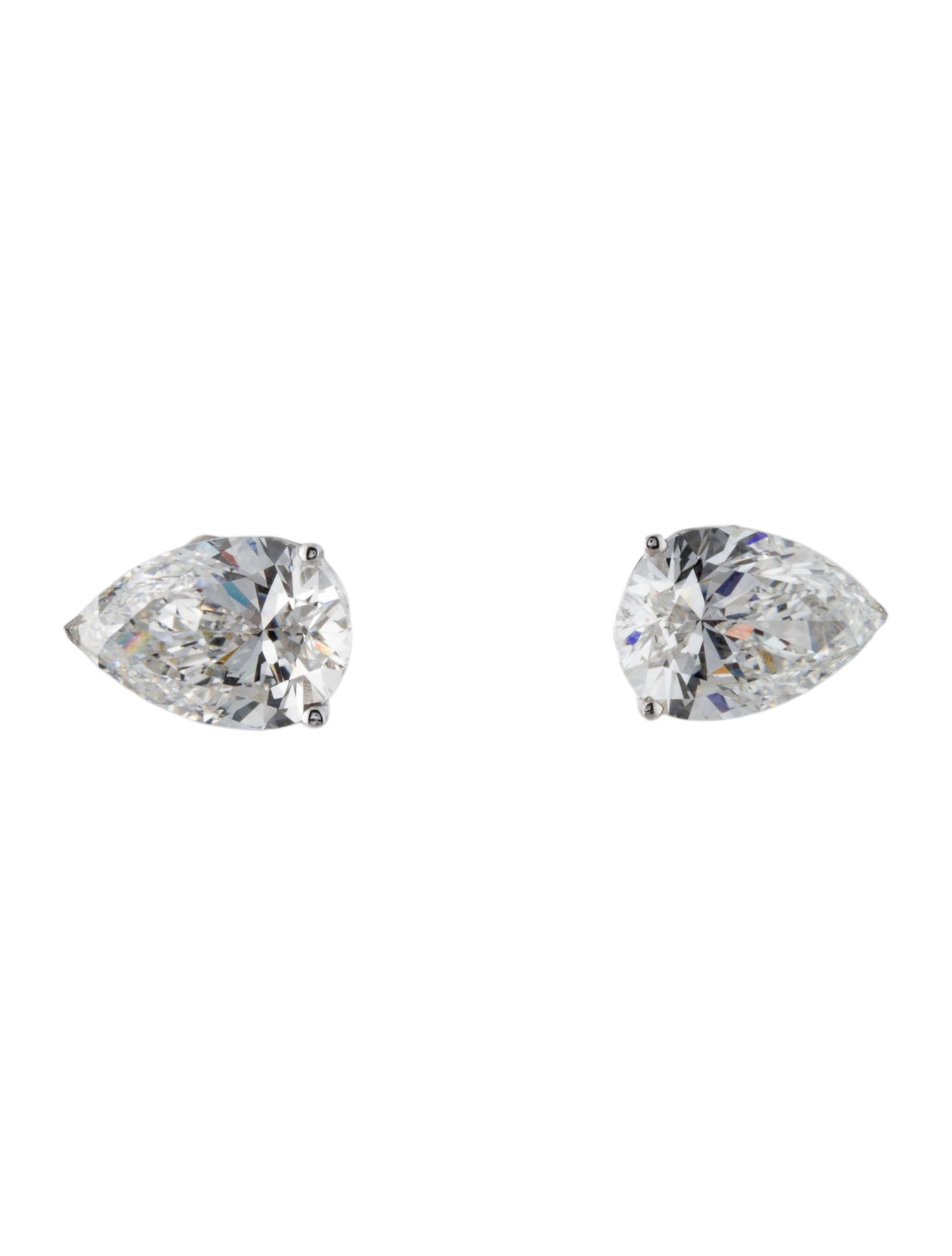 Earrings 14K 5.94ctw Lab-Grown Diamond Solitaire Stud