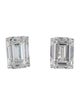 Earrings 14K 5.91ctw Lab-Grown Diamond Solitaire Stud Earrings