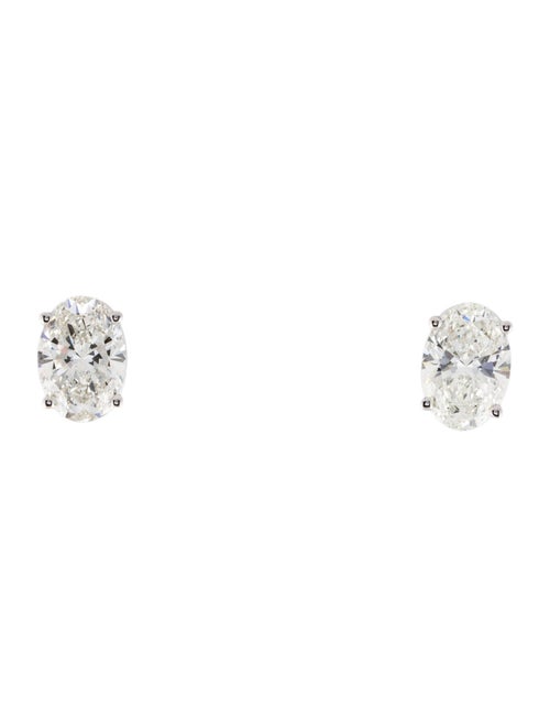 Earrings 14K 10.20ctw Lab-Grown Diamond Stud Earrings